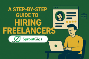 Learn how the SproutGigs platform works when you want to hire a freelancer.